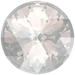 Swarovski Chatons Round Stones Rose Cut (1401) White Opal - Bluestreak Crystals