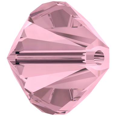 Swarovski Crystal Beads Bicone (5328) Crystal Antique Pink - Bluestreak Crystals