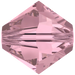 Swarovski Crystal Beads Bicone (5328) Crystal Antique Pink - Bluestreak Crystals