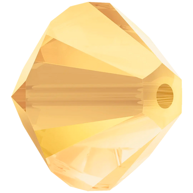 Swarovski Crystal Beads Bicone (5328) Crystal Metallic Sunshine - Bluestreak Crystals
