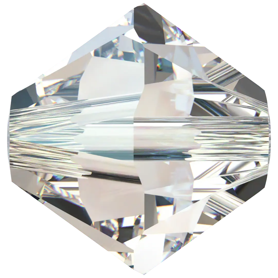 Swarovski Crystal Beads Bicone (5328) Crystal Moonlight - Bluestreak Crystals