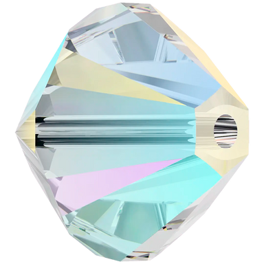 Swarovski Crystal Beads Bicone (5328) Crystal Shimmer 2X - Bluestreak Crystals