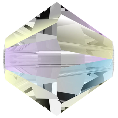 Swarovski Crystal Beads Bicone (5328) Crystal Shimmer 2X - Bluestreak Crystals