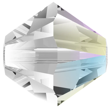Swarovski Crystal Beads Bicone (5328) Crystal Shimmer - Bluestreak Crystals