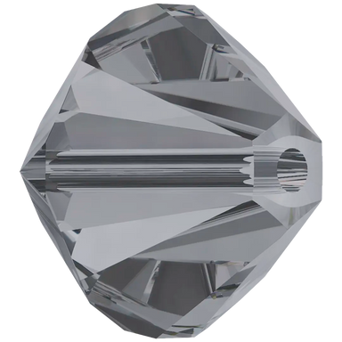 Swarovski Crystal Beads Bicone (5328) Crystal Silver Night - Bluestreak Crystals