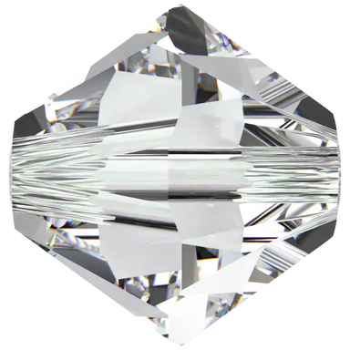 Swarovski Crystal Beads Bicone (5328) Crystal - Bluestreak Crystals