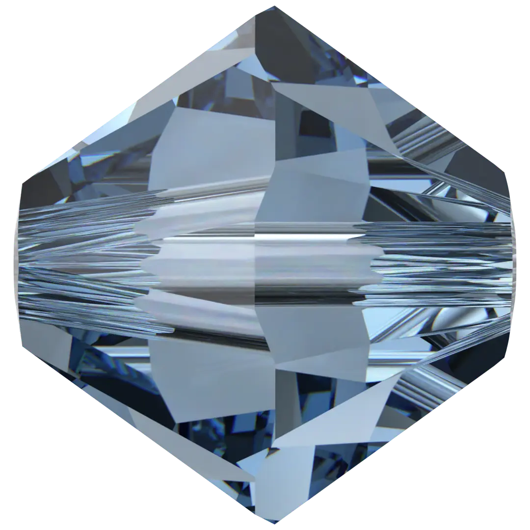 Swarovski Crystal Beads Bicone (5328) Denim Blue - Bluestreak Crystals