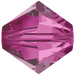 Swarovski Crystal Beads Bicone (5328) Fuchsia - Bluestreak Crystals