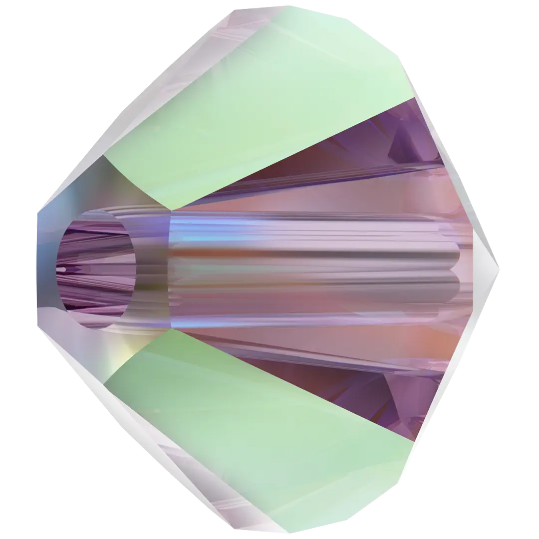 Swarovski Crystal Beads Bicone (5328) Iris AB 2X - Bluestreak Crystals