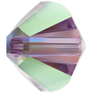 Swarovski Crystal Beads Bicone (5328) Iris AB 2X - Bluestreak Crystals