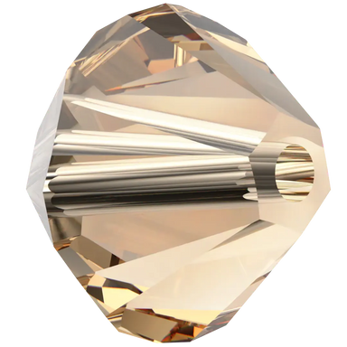 Swarovski Crystal Beads Bicone (5328) Light Colorado Topaz - Bluestreak Crystals