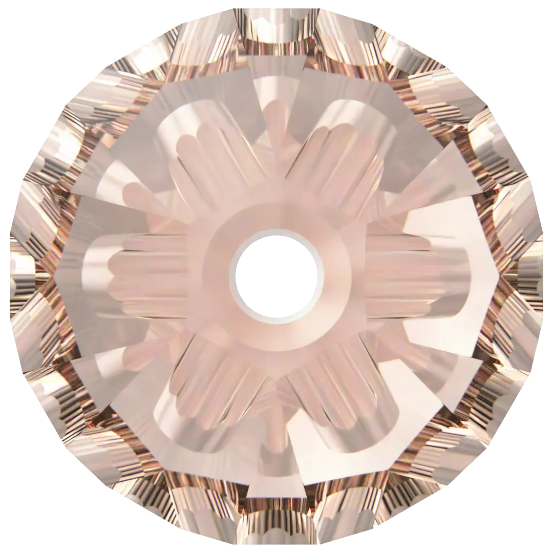 Swarovski Crystal Beads Bicone (5328) Light Peach - Bluestreak Crystals