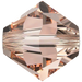 Swarovski Crystal Beads Bicone (5328) Light Peach - Bluestreak Crystals