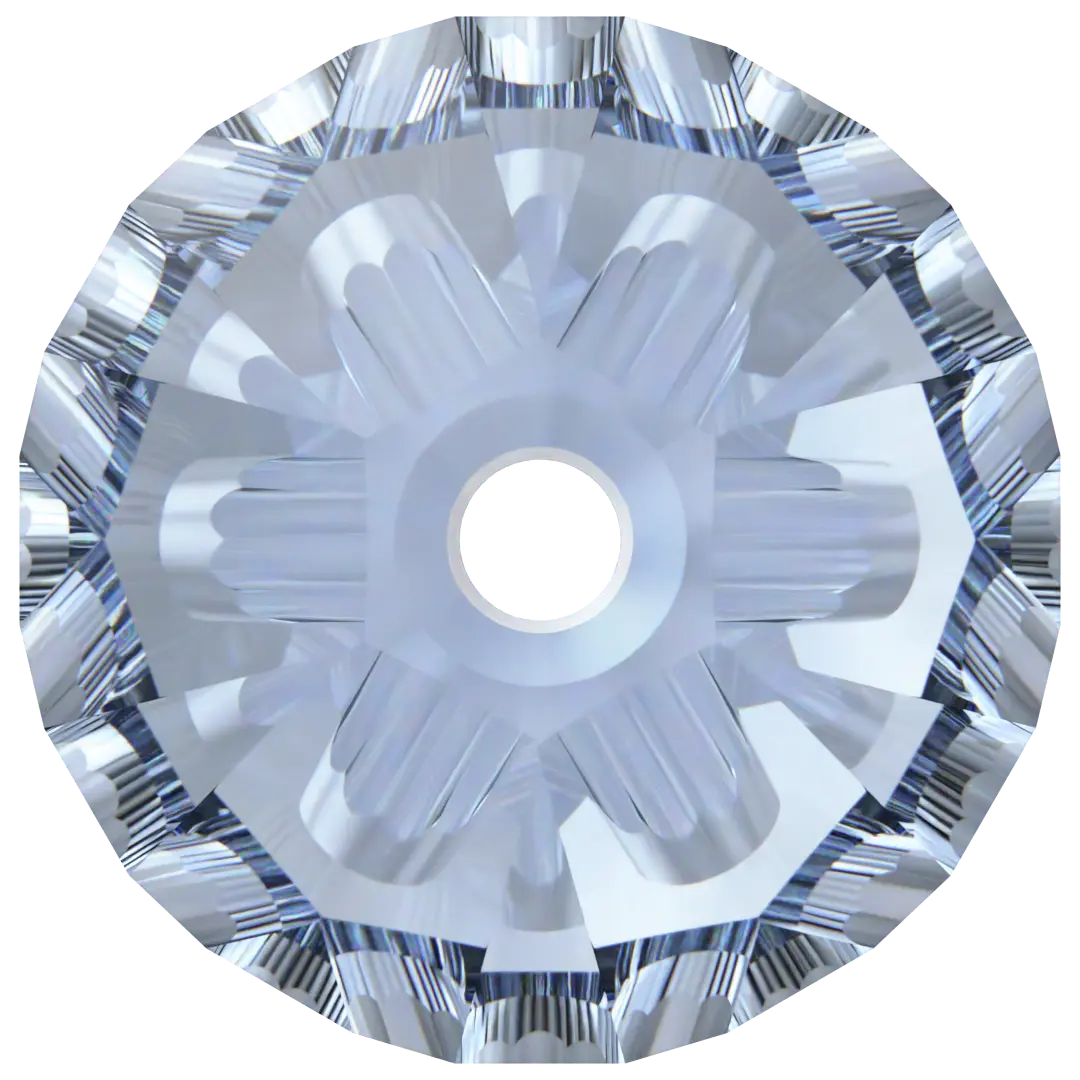 Swarovski Crystal Beads Bicone (5328) Light Sapphire - Bluestreak Crystals