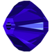 Swarovski Crystal Beads Bicone (5328) Majestic Blue - Bluestreak Crystals