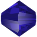 Swarovski Crystal Beads Bicone (5328) Majestic Blue - Bluestreak Crystals