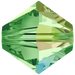 Swarovski Crystal Beads Bicone (5328) Peridot AB - Bluestreak Crystals