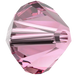 Swarovski Crystal Beads Bicone (5328) Rose - Bluestreak Crystals