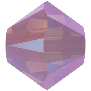 Swarovski Crystal Beads Bicone (5328) Rose Water Opal Shimmer 2X - Bluestreak Crystals