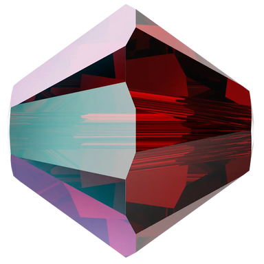 Swarovski Crystal Beads Bicone (5328) Siam Shimmer - Bluestreak Crystals