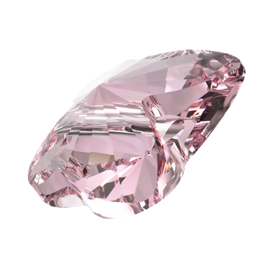 Swarovski Crystal Beads Butterfly (5754) Light Rose - Bluestreak Crystals