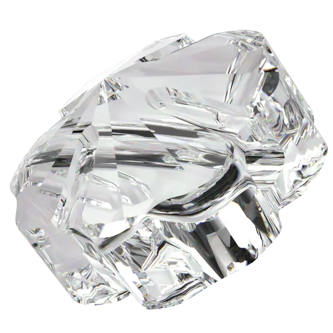 Swarovski Crystal Beads Clover (5752) Crystal - Bluestreak Crystals