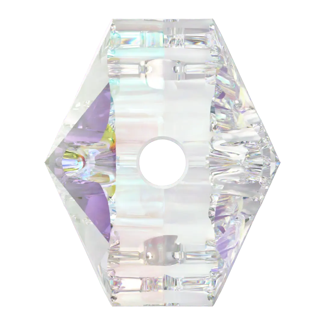 Swarovski Crystal Beads Clover (5752) Crystal AB - Bluestreak Crystals
