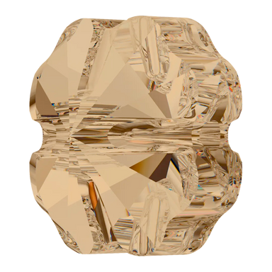 Swarovski Crystal Beads Clover (5752) Crystal Golden Shadow - Bluestreak Crystals