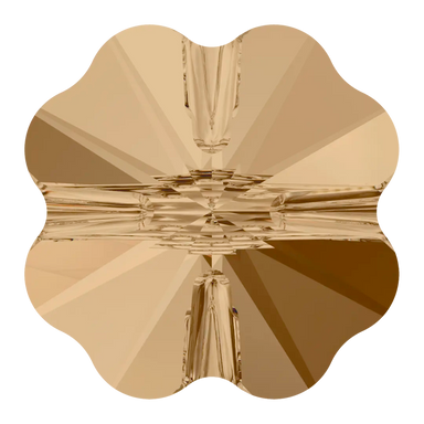 Swarovski Crystal Beads Clover (5752) Crystal Golden Shadow - Bluestreak Crystals
