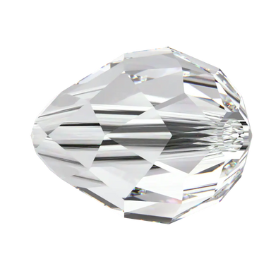 Swarovski Crystal Beads Drop (5500) Crystal - Bluestreak Crystals