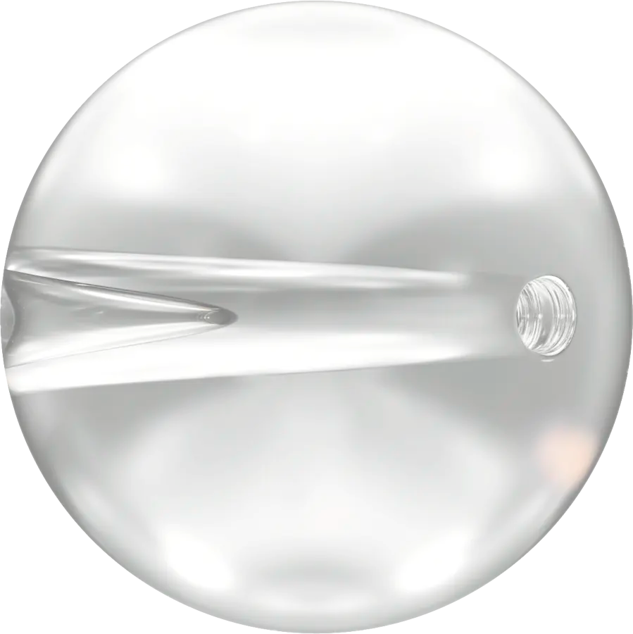 Swarovski Crystal Beads Globe (5028/4) Crystal - Bluestreak Crystals