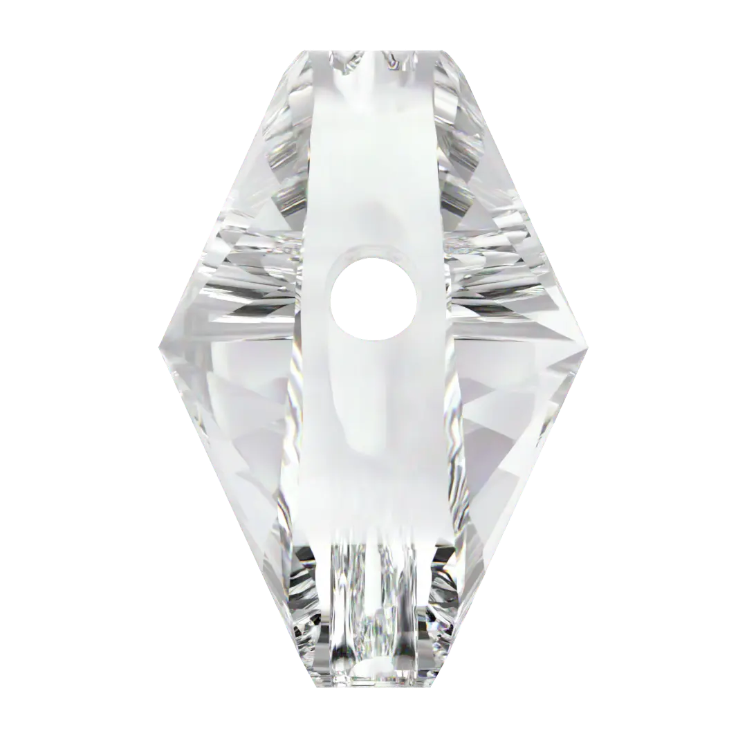 Swarovski Crystal Beads Heart (5742) Crystal - Bluestreak Crystals