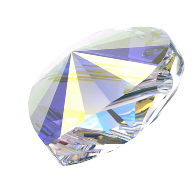 Swarovski Crystal Beads Heart (5742) Crystal AB - Bluestreak Crystals