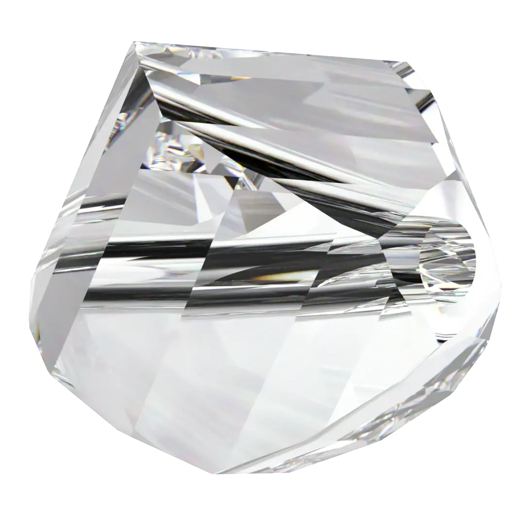 Swarovski Crystal Beads Helix (5020) Crystal - Bluestreak Crystals