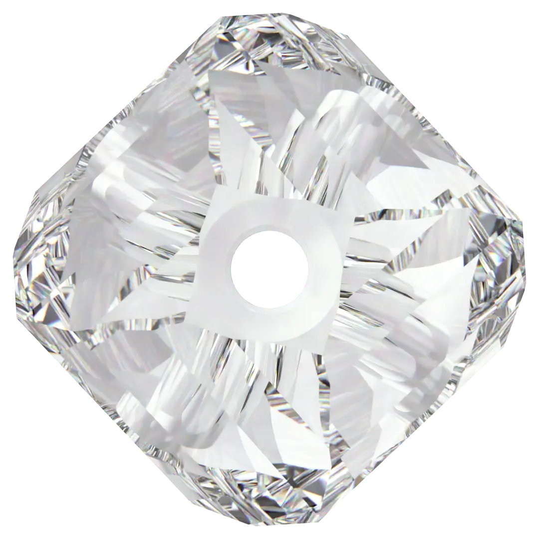 Swarovski Crystal Beads Helix (5020) Crystal - Bluestreak Crystals