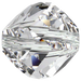 Swarovski Crystal Beads Helix (5020) Crystal - Bluestreak Crystals