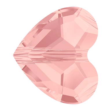 Swarovski Crystal Beads Love (5741) Blush Rose - Bluestreak Crystals