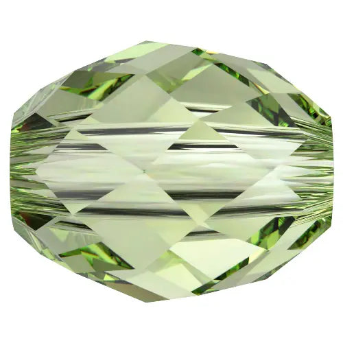 Swarovski Crystal Beads Olive Briolette (5044) Peridot - Bluestreak Crystals