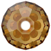 Swarovski Crystal Beads Round (5000) Light Amber - Bluestreak Crystals
