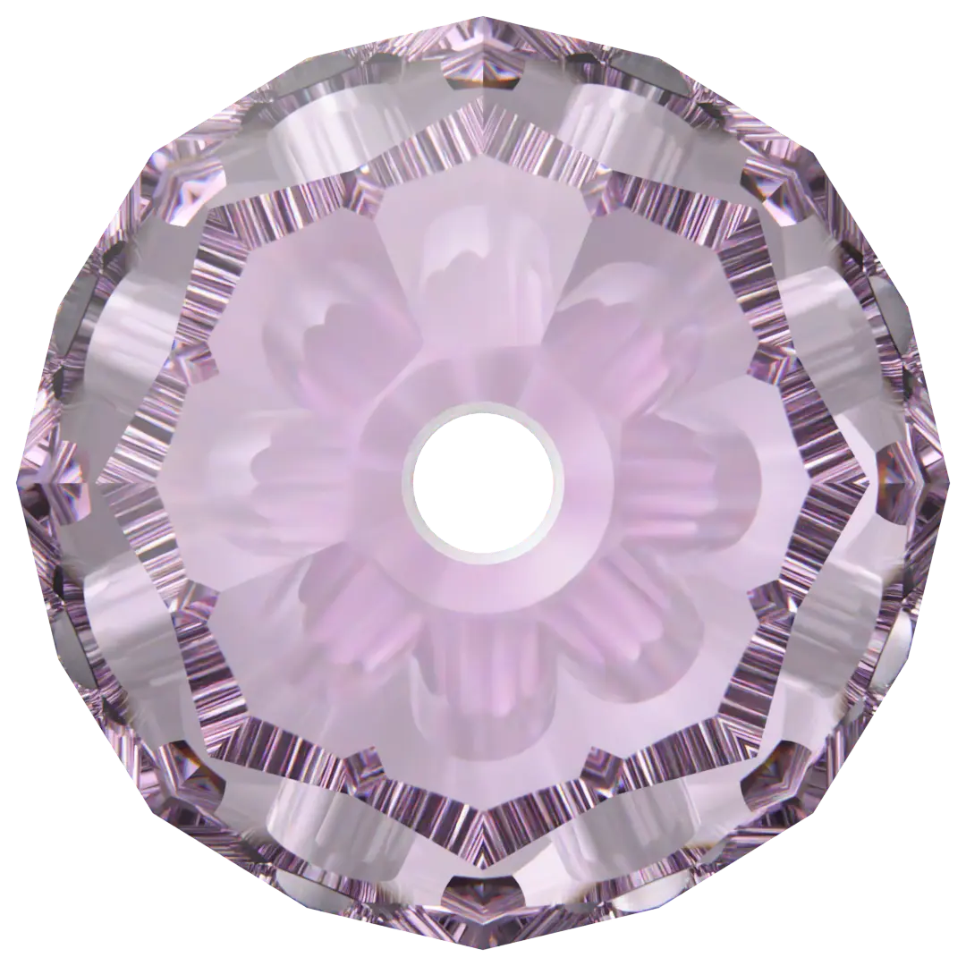 Swarovski Crystal Beads Round (5000) Light Amethyst - Bluestreak Crystals
