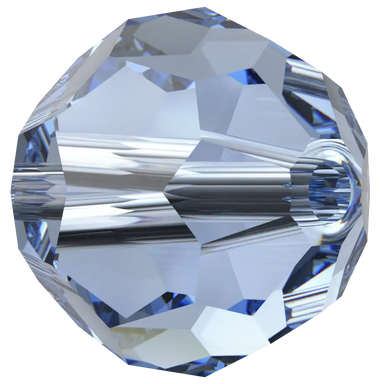 Swarovski Crystal Beads Round (5000) Light Sapphire - Bluestreak Crystals