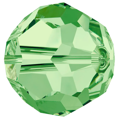 Swarovski Crystal Beads Round (5000) Peridot - Bluestreak Crystals