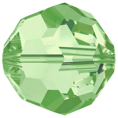 Swarovski Crystal Beads Round (5000) Peridot - Bluestreak Crystals