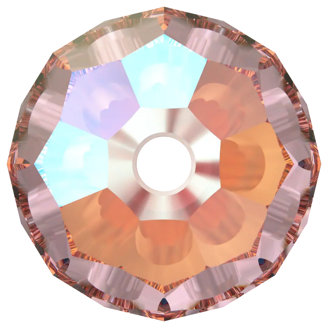 Swarovski Crystal Beads Round (5000) Rose Shimmer - Bluestreak Crystals