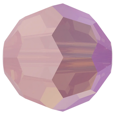 Swarovski Crystal Beads Round (5000) Rose Water Opal Shimmer - Bluestreak Crystals