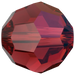 Swarovski Crystal Beads Round (5000) Siam Shimmer - Bluestreak Crystals