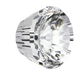 Swarovski Crystal Beads Small Dome (5542) Crystal - Bluestreak Crystals