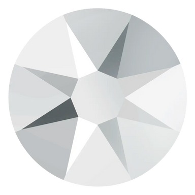 Swarovski Flat Back Crystals Non Hotfix (2000, 2058 & 2088) Crystal Light Chrome - Bluestreak Crystals