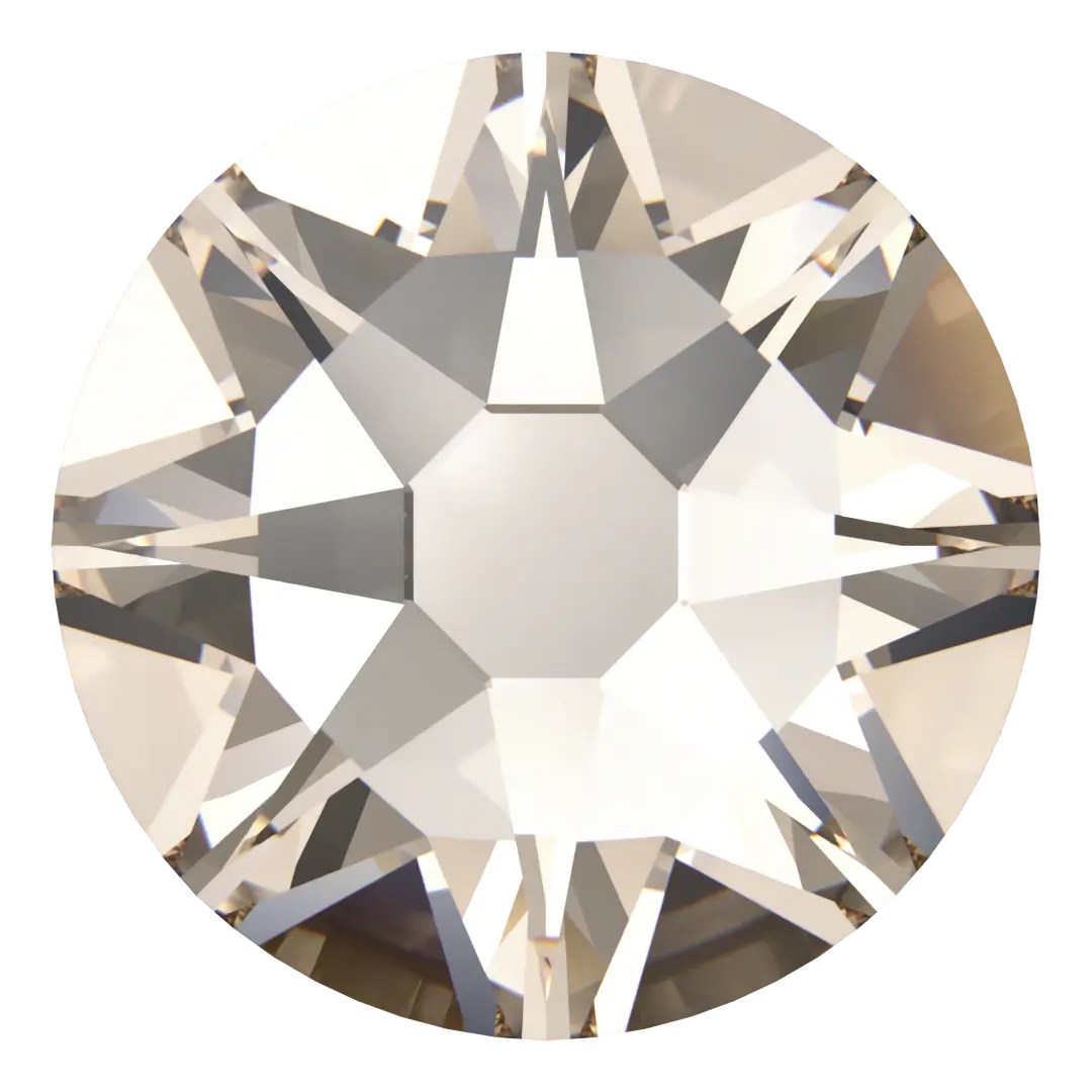 Swarovski Flat Back Crystals Non Hotfix (2000, 2058 & 2088) Light Silk - Bluestreak Crystals