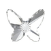 Swarovski Flat Back Crystals Non Hotfix Butterfly (2854) Crystal - Bluestreak Crystals